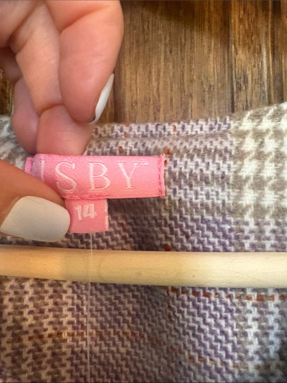 Bisby Girls  Retro Jumper Purple - Picture 9 of 15